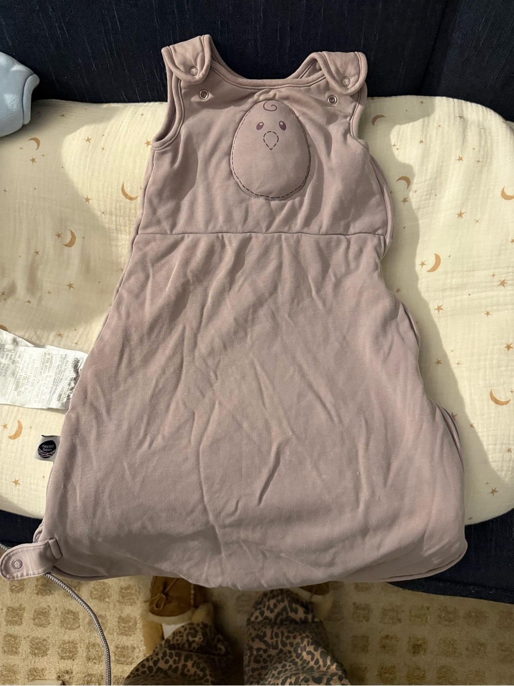 Nested Bean Sleeveless Sleep Sack - Mauve